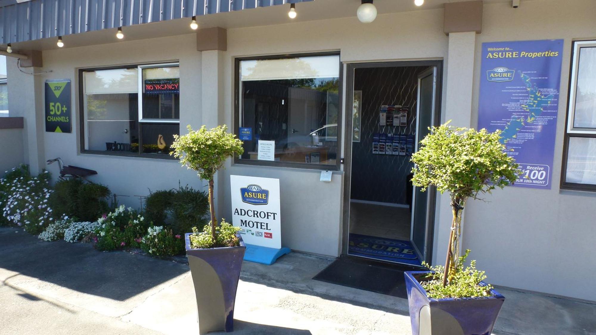 Asure Adcroft Motel Ashburton Exterior foto